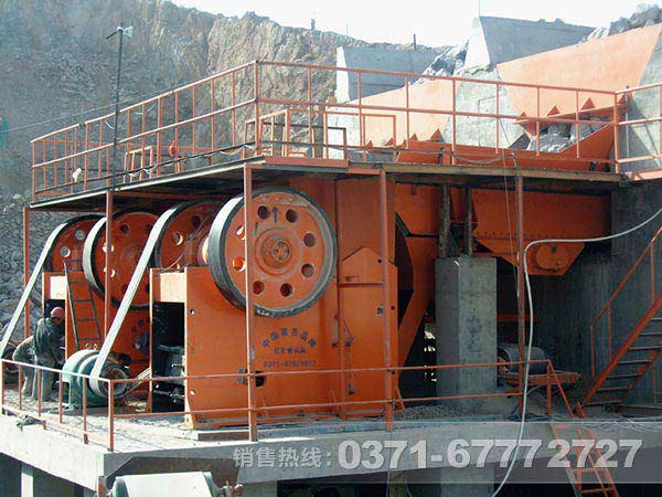 碎石破碎生產(chǎn)線(xiàn)