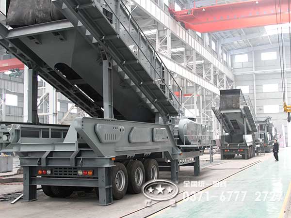 煤矸石破碎機變身移動(dòng)破碎站“變廢為寶”備受青睞