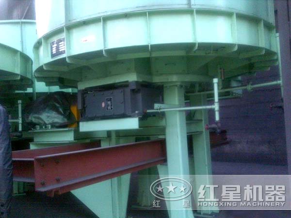 圓盤(pán)給料機局部細節