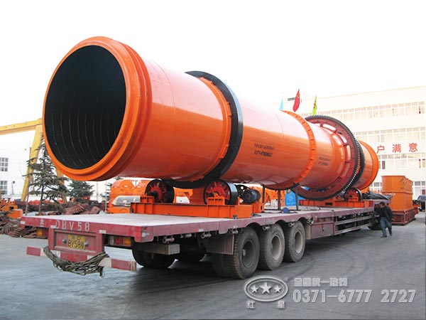 水泥廠(chǎng)專(zhuān)用烘干機發(fā)貨現場(chǎng)