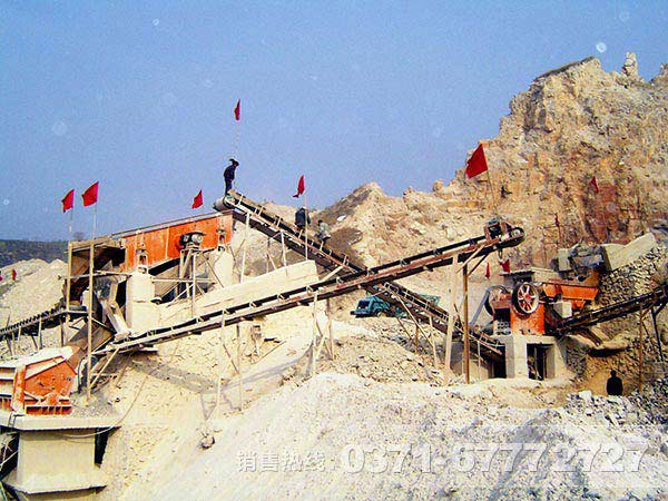 白云石破碎生產(chǎn)線(xiàn)