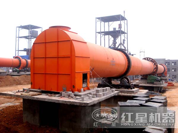 回轉窯工作現場(chǎng)