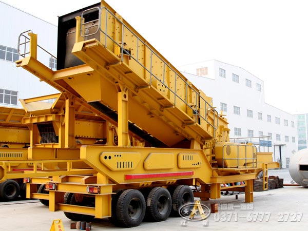 我公司移動(dòng)式破碎站大量出口帶動(dòng)本地物流指數大幅上升