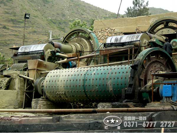 赤鐵礦選礦工藝流程客戶(hù)現場(chǎng)圖一