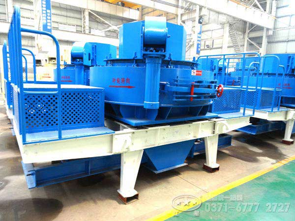 制砂機在河卵石制砂生產(chǎn)線(xiàn)中的應用