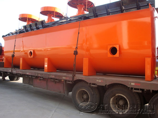 紅星礦用浮選機發(fā)貨現場(chǎng)