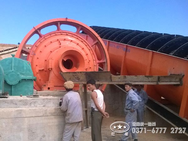 金礦選礦生產(chǎn)現場(chǎng)