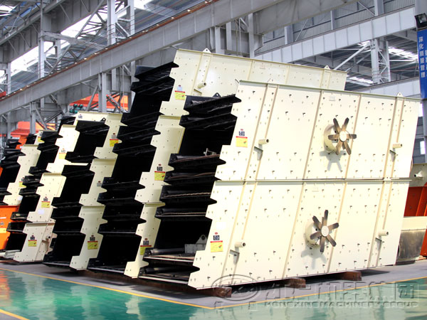 砂石料生產(chǎn)線(xiàn)篩分設備