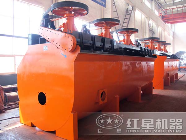 鈦鐵礦浮選機生產(chǎn)車(chē)間