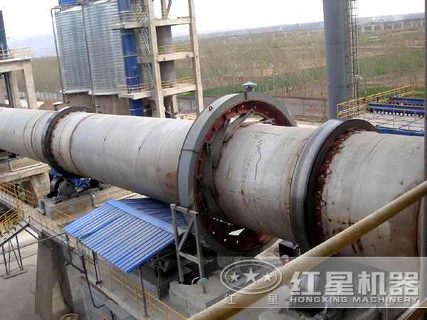 高嶺土回轉窯客戶(hù)現場(chǎng)
