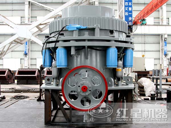 金礦石圓錐破碎機生產(chǎn)車(chē)間