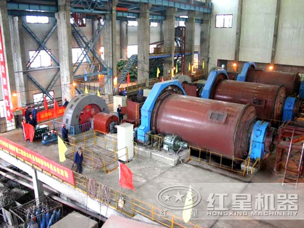 浮選生產(chǎn)線(xiàn)客戶(hù)生產(chǎn)現場(chǎng)圖