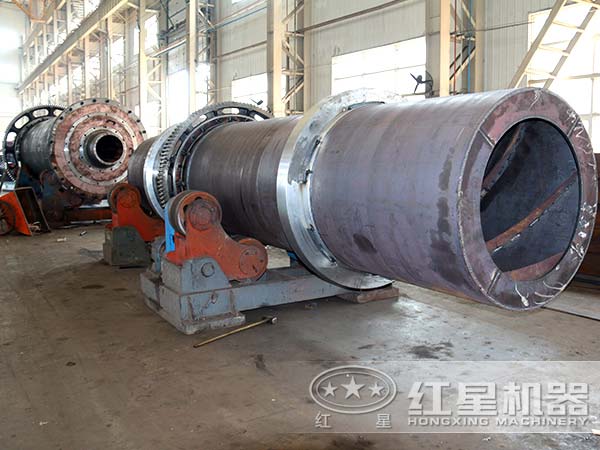 礦渣烘干機生產(chǎn)車(chē)間