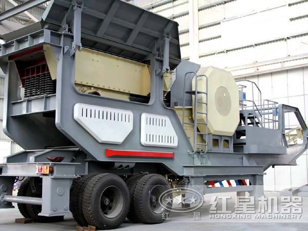 輪胎式移動(dòng)破碎機