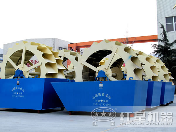 洗砂機廠(chǎng)家廠(chǎng)區一角