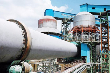 山東氧化鋅回轉窯生產(chǎn)線(xiàn)現場(chǎng)