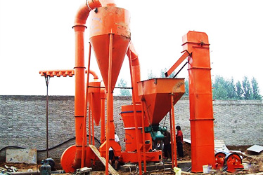 平頂山礦渣微粉生產(chǎn)線(xiàn)現場(chǎng)