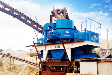 湖北玄武巖制砂生產(chǎn)線(xiàn)現場(chǎng)