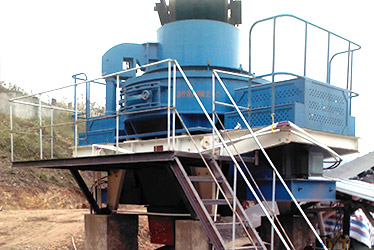 河南商丘石英砂制砂生產(chǎn)線(xiàn)現場(chǎng)