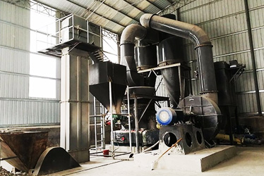 廣州白云石磨粉生產(chǎn)線(xiàn)案例