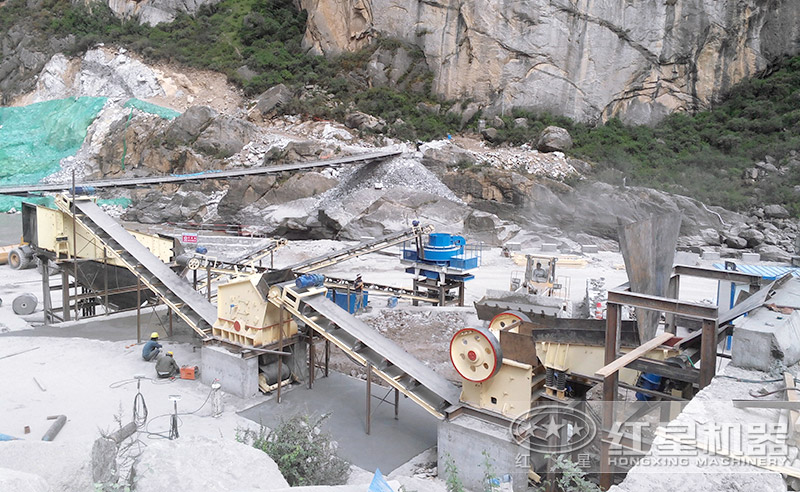 反擊破在砂石生產(chǎn)線(xiàn)用于細碎