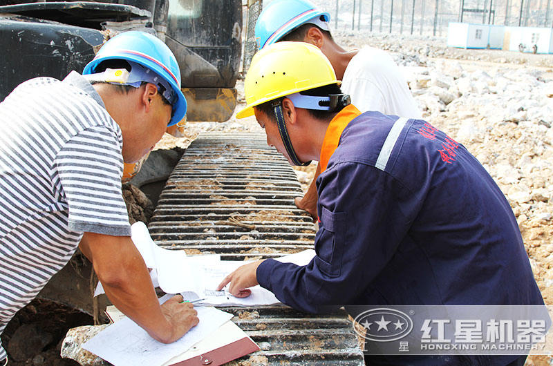 紅星技術(shù)人員現場(chǎng)指導