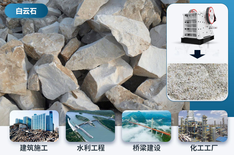 白云石破碎后應用領(lǐng)域 白云石破碎后應用領(lǐng)域
