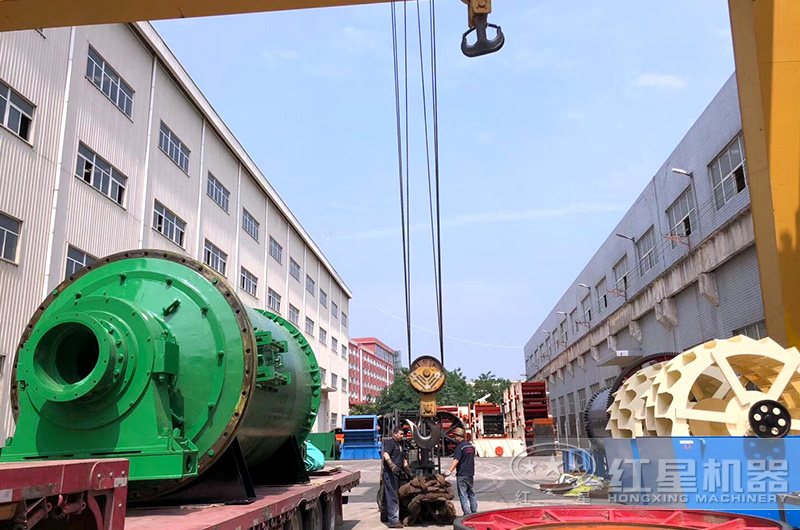 2.2*7.5m的球磨機廠(chǎng)家實(shí)拍