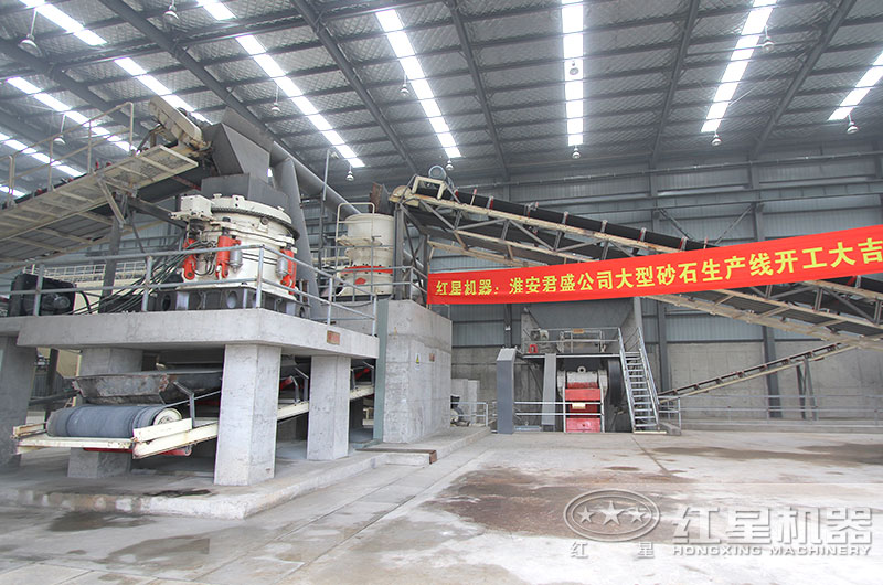 江蘇客戶(hù)破碎生產(chǎn)線(xiàn)