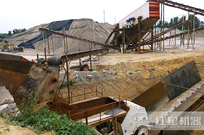 石灰石破碎生產(chǎn)線(xiàn)工藝流程