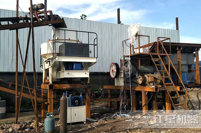 時(shí)產(chǎn)50噸石灰石機制砂生產(chǎn)線(xiàn)工藝流程及視頻
