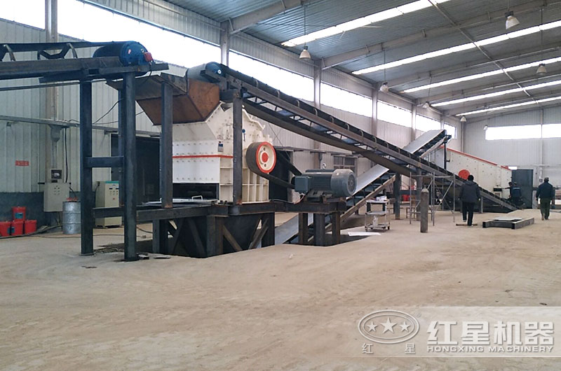 時(shí)產(chǎn)50噸石灰石機制砂生產(chǎn)線(xiàn) 時(shí)產(chǎn)50噸石灰石機制砂生產(chǎn)線(xiàn)