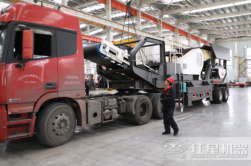 搭載半掛車(chē)頭，直接發(fā)往客戶(hù)現場(chǎng)