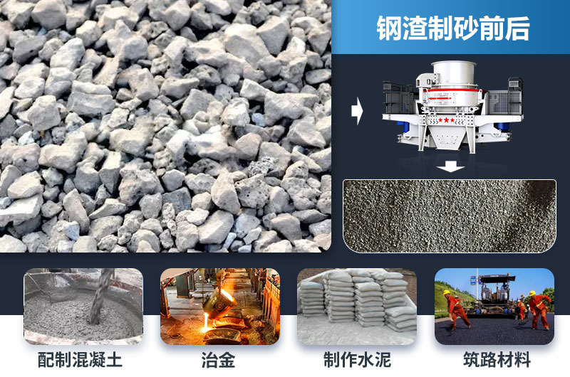 鋼渣制砂后應用領(lǐng)域 鋼渣制砂后應用領(lǐng)域