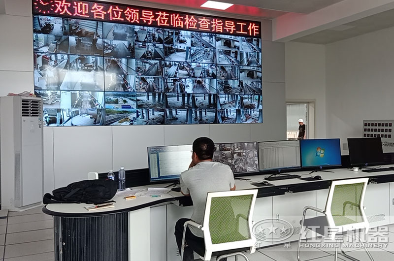 機制砂廠(chǎng)監控房間 機制砂廠(chǎng)監控房間