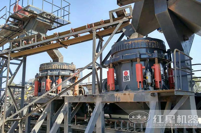 圓錐破安裝搭建現場(chǎng)圖 圓錐破安裝搭建現場(chǎng)圖