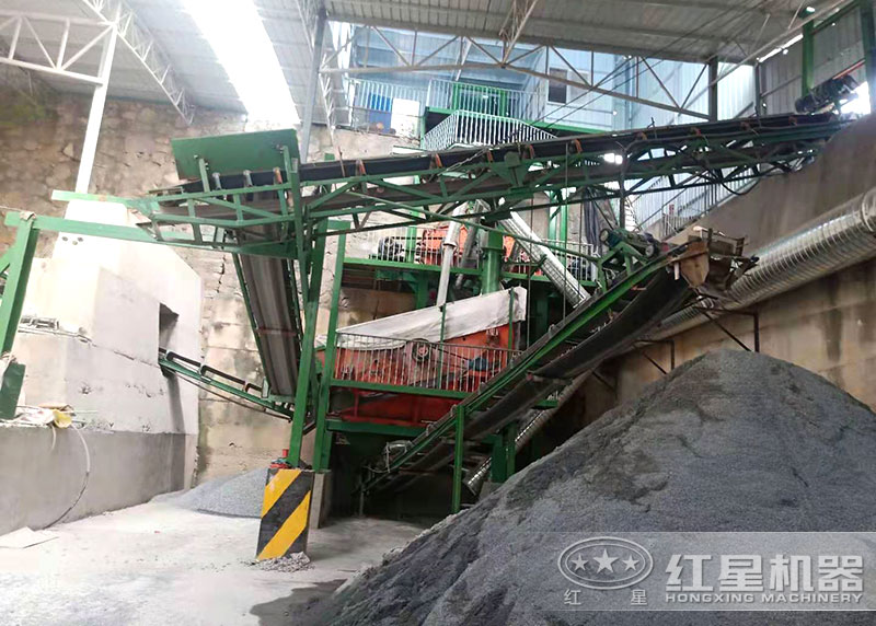 石灰石破碎制砂生產(chǎn)線(xiàn) 石灰石破碎制砂生產(chǎn)線(xiàn)