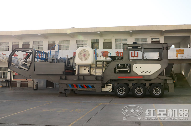 每小時(shí)500噸移動(dòng)碎石機多少錢(qián)一臺？