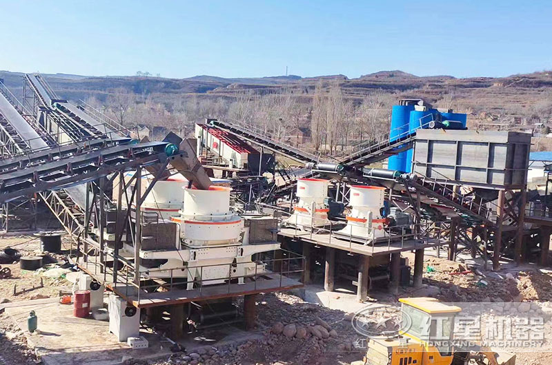 江蘇客戶(hù)大型制砂生產(chǎn)線(xiàn)
