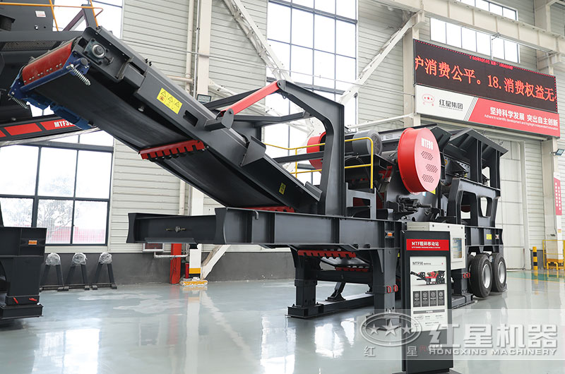 時(shí)產(chǎn)150噸移動(dòng)破碎機配置參數_多少錢(qián)一臺？