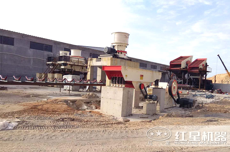 制砂生產(chǎn)現場(chǎng)高清實(shí)拍
