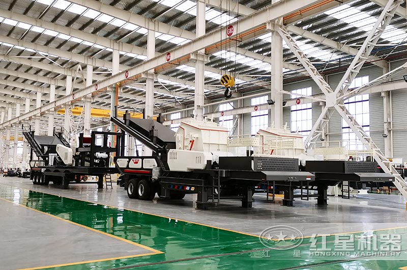 移動(dòng)建筑垃圾粉碎機圖片