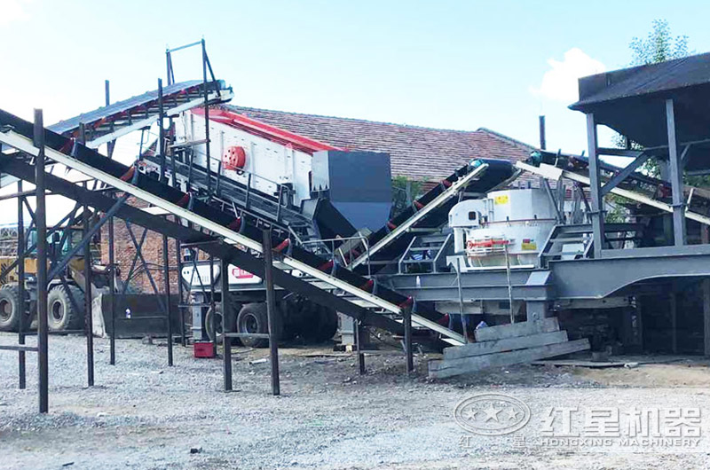 建筑垃圾制砂現場(chǎng)實(shí)拍圖 建筑垃圾制砂現場(chǎng)實(shí)拍圖
