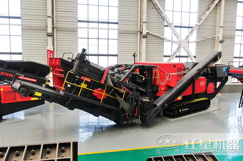 履帶式移動(dòng)破碎機圖片