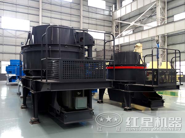 不同規格類(lèi)型下的立軸沖擊式破碎機