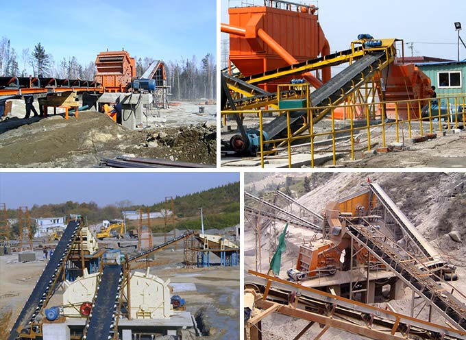 反擊式破碎機現場(chǎng)