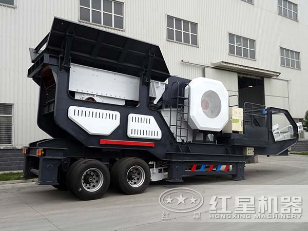 建筑垃圾移動(dòng)破碎站