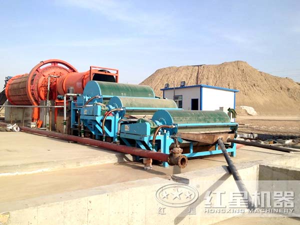 赤鐵礦磁選機投產(chǎn)現場(chǎng)