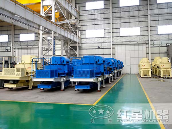 沖擊式破碎機優(yōu)勢多，是破碎河卵石的好手