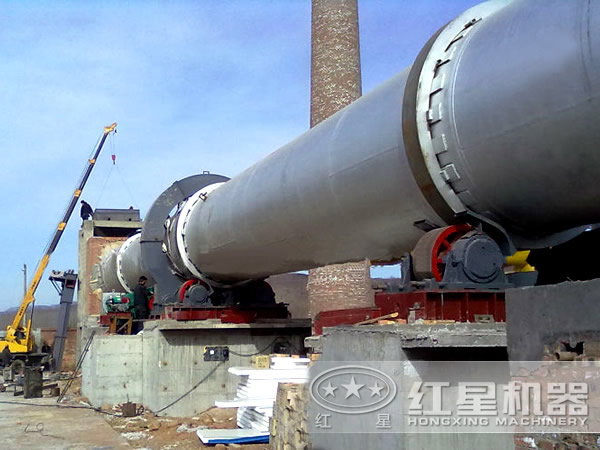 砂石烘干機投產(chǎn)客戶(hù)現場(chǎng)